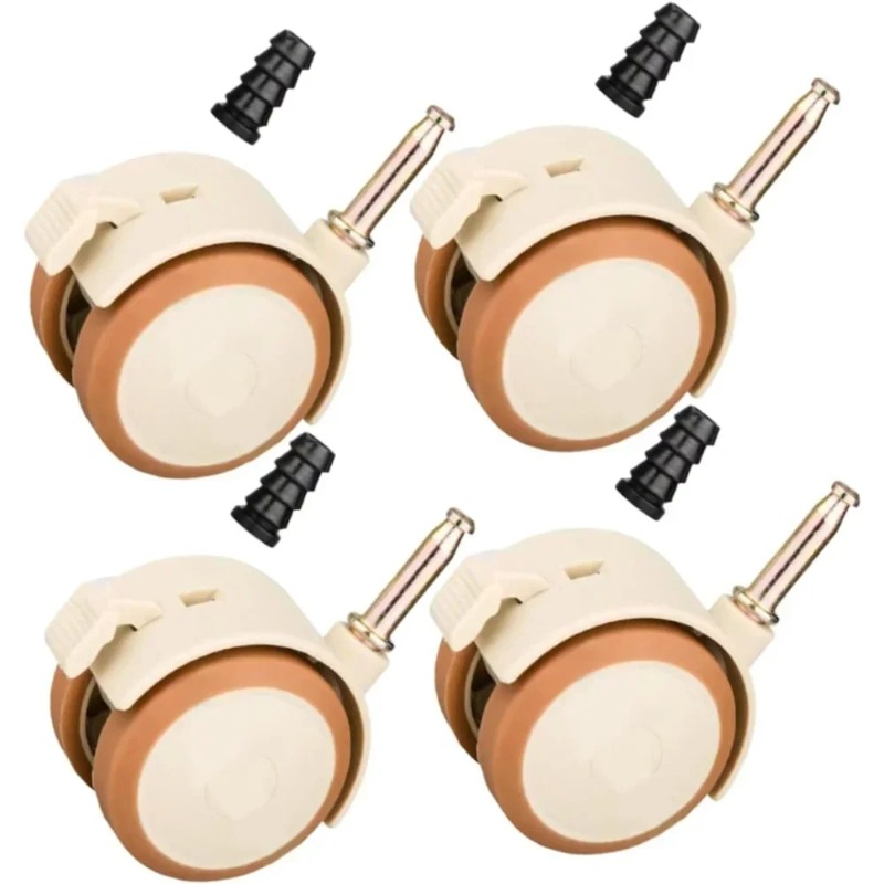 Baby Nursery Chair - 2/4/6/8Pcs Swivel Caster Cabinet Clamp with