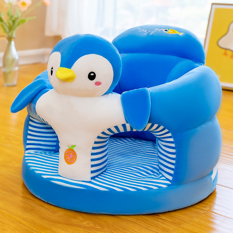 Baby Nursery Chair - Soft Plush Baby Support Sofa Cover