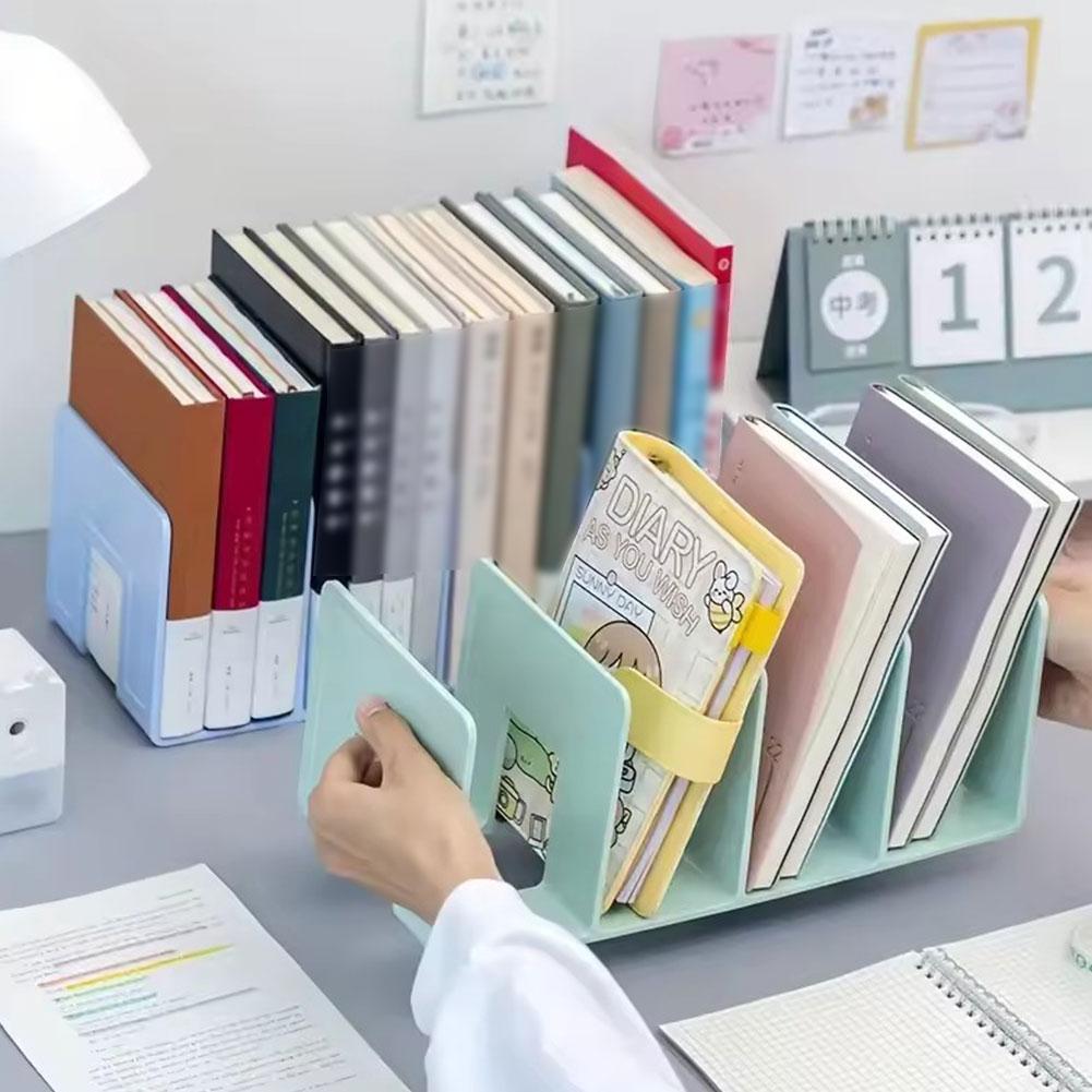 Baby Bookshelf Small - Four Sided Bookshelf Partition Book Clip