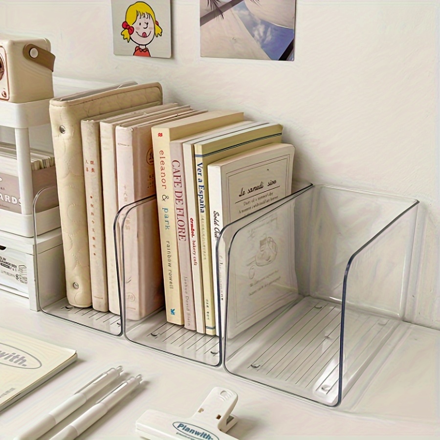 Baby Bookshelf Small - 1pc Plastic Book Stand Organizer with