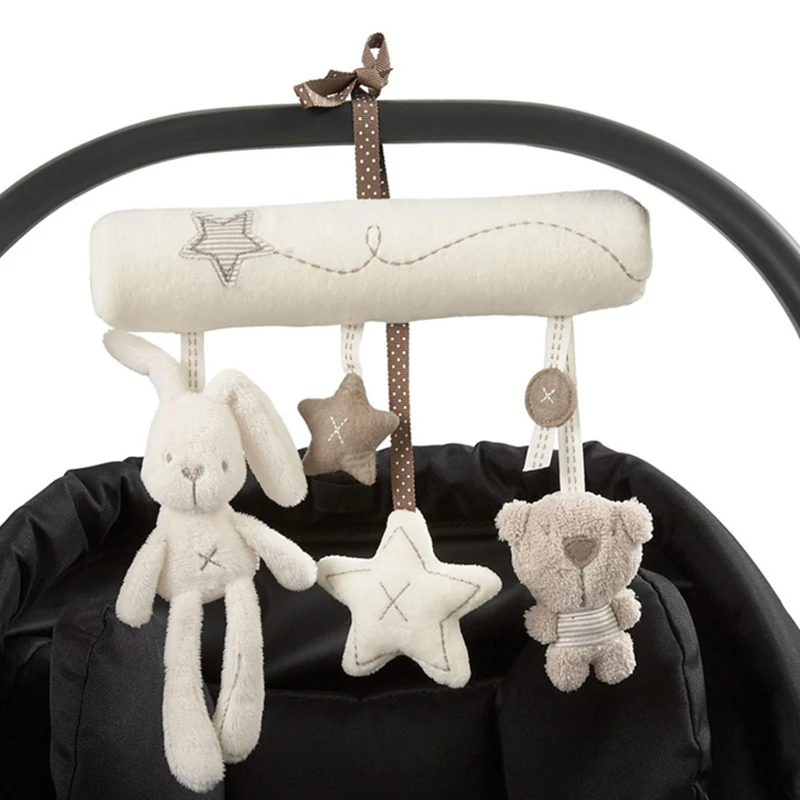 Crib Mobile Musical - 2025 New Hanging Bed Rabbit Baby