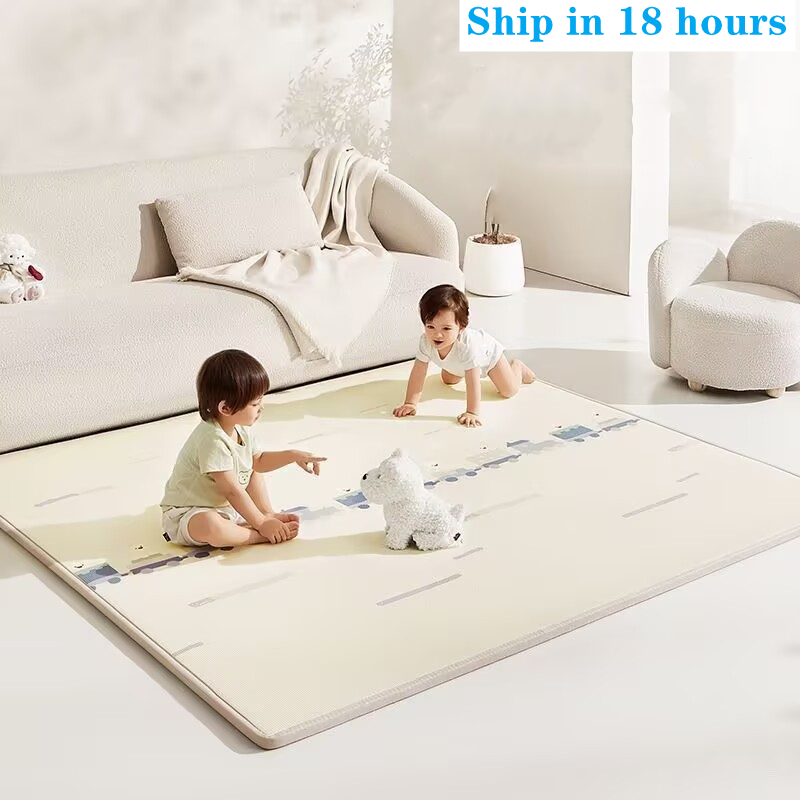 Baby Nursery Rug - 1cm/0.5cm Thicken Cute Little Deer Baby