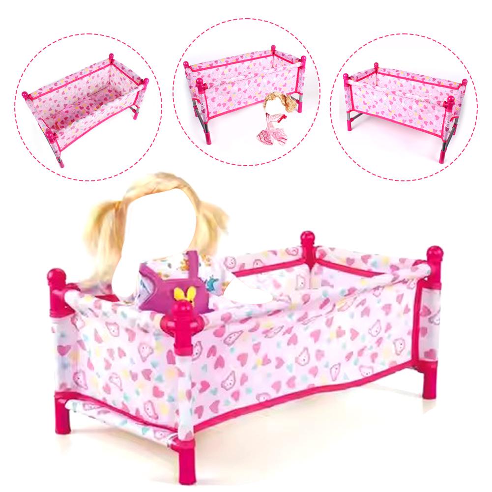 Baby Nursery Dolls - Toy Bed Simulation Baby Doll Bed