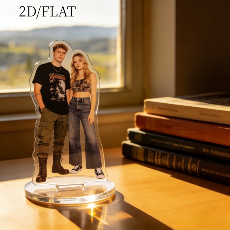 Baby Bookshelf Small - 2D Custom Small Standee, Desktop Decoration,