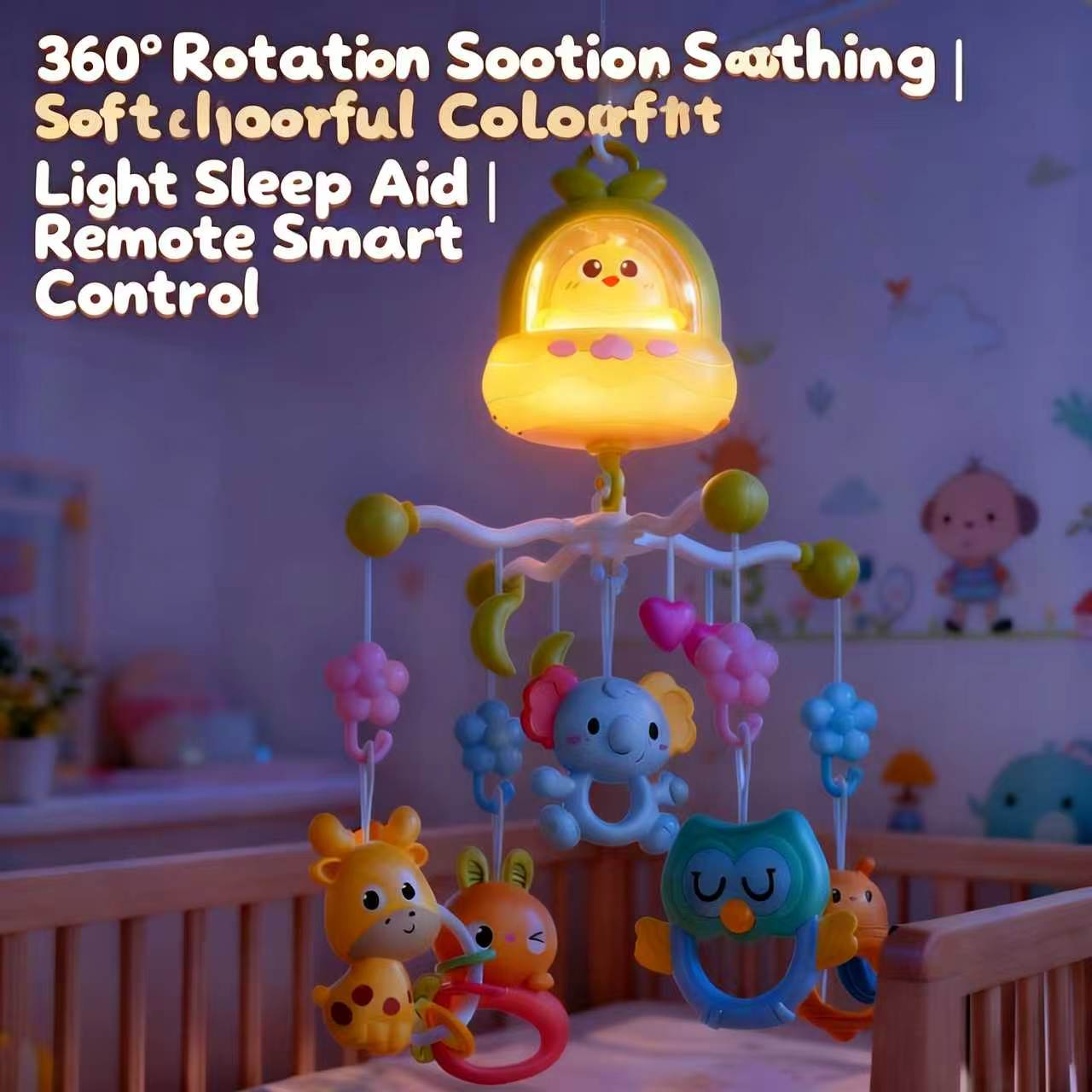 360° Bird Musical Remote Contr - Crib Mobile Musical review and price