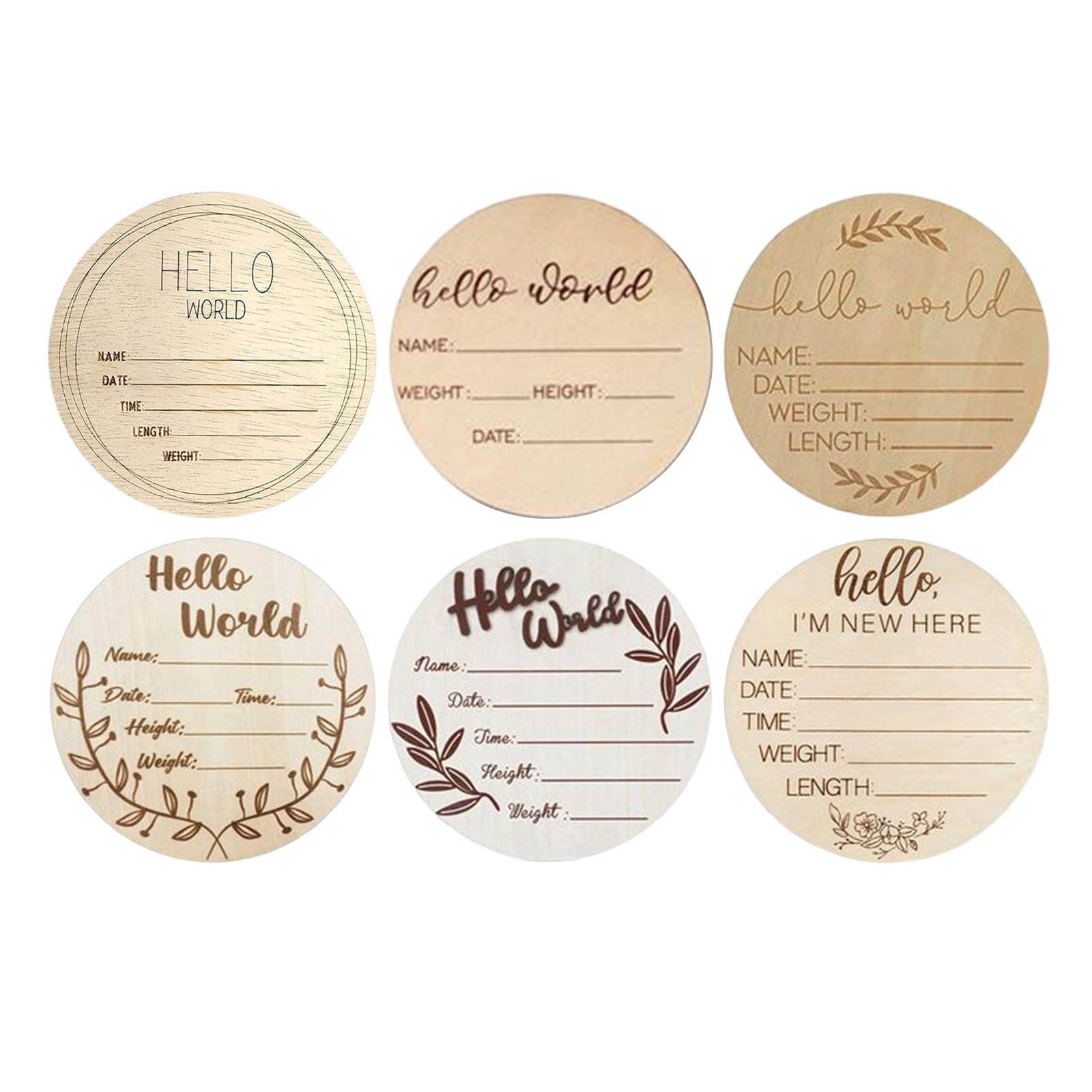 Set of 18 Wooden Baby Mileston - Milestone Card Set review and price