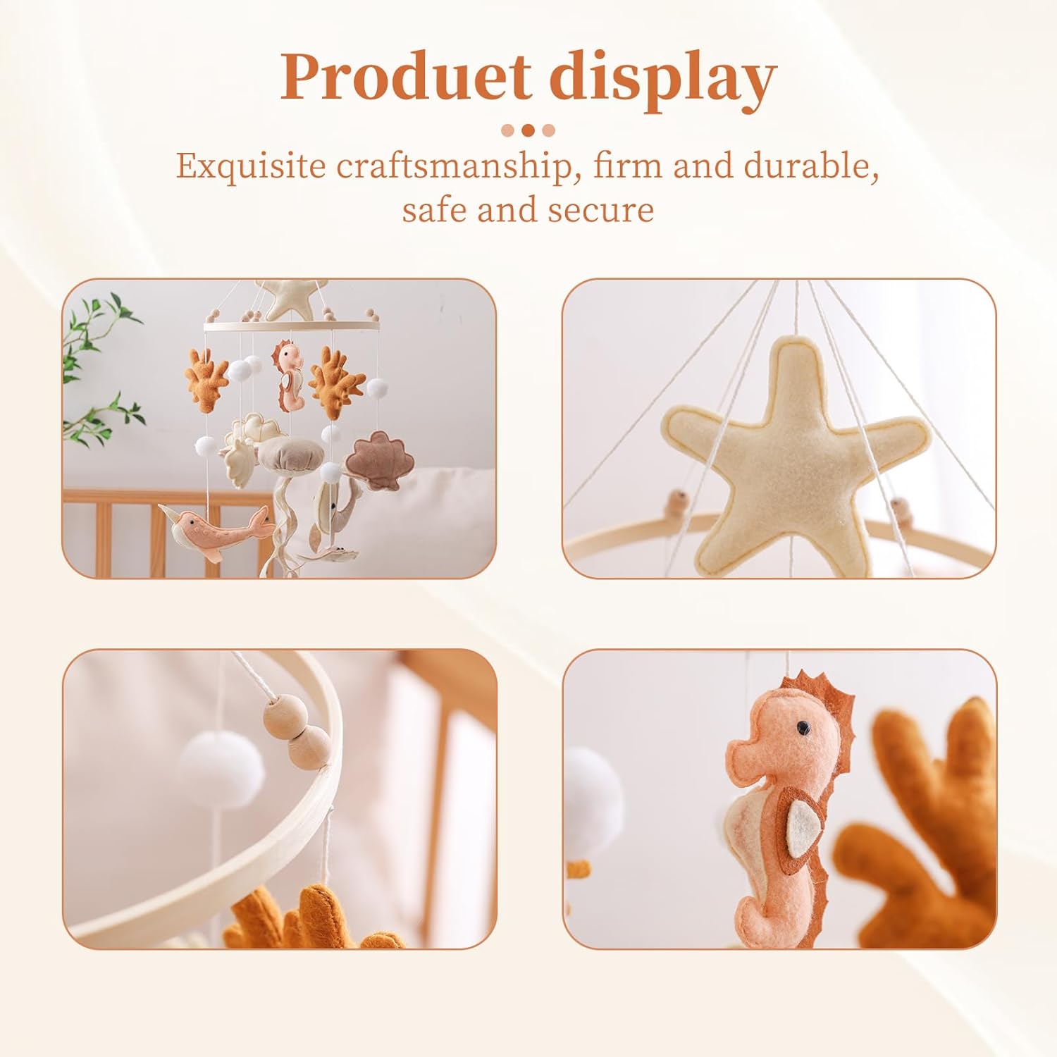 Wooden Crib Mobile Baby Bed Be - Crib Mobile Musical review and price