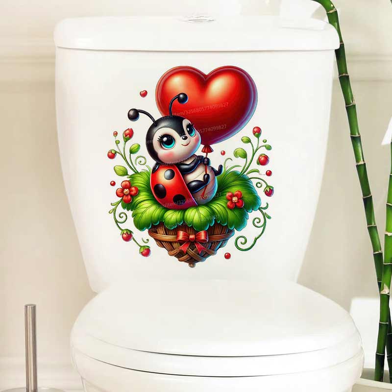 Cute Ladybug Wall Sticker Baby - Baby Nursery Murals review and price