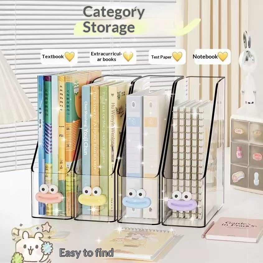 Transparent desktop file organ - Baby Bookshelf Small review and price