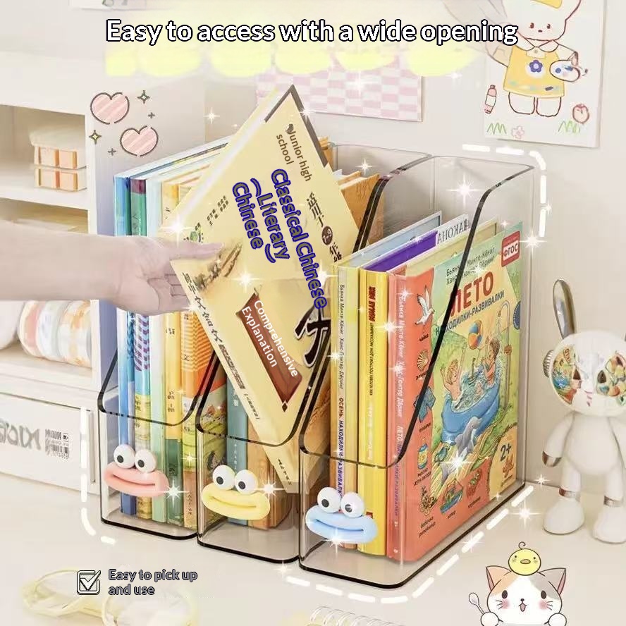 Transparent desktop file organ - Baby Bookshelf Small review and price