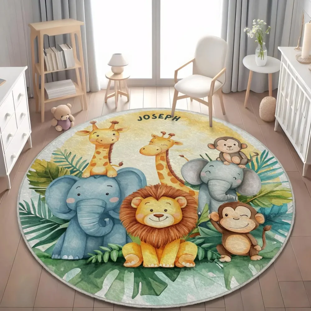 Wild Safari Animal Floor Mat G - Baby Nursery Rug review and price