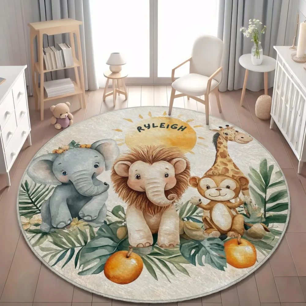 Wild Safari Animal Floor Mat G - Baby Nursery Rug review and price