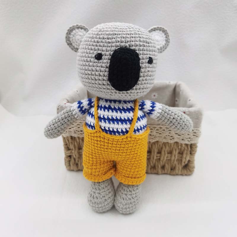Baby Crochet Stuffed Lion Koal - Baby Nursery Dolls review and price