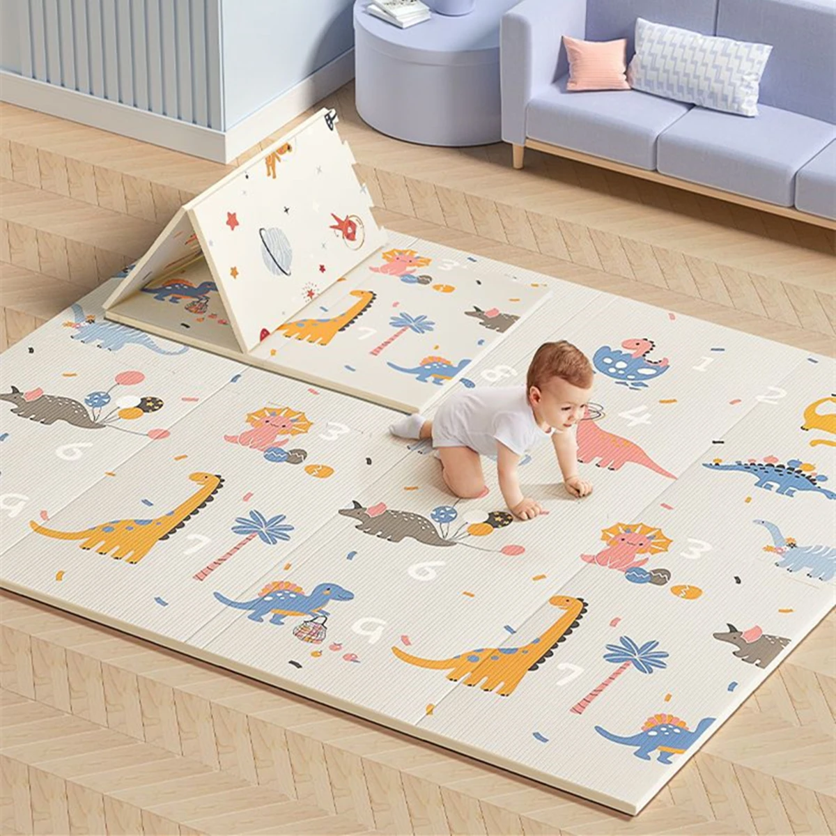 Non-Toxic Educational Foldable - Baby Nursery Rug review and price