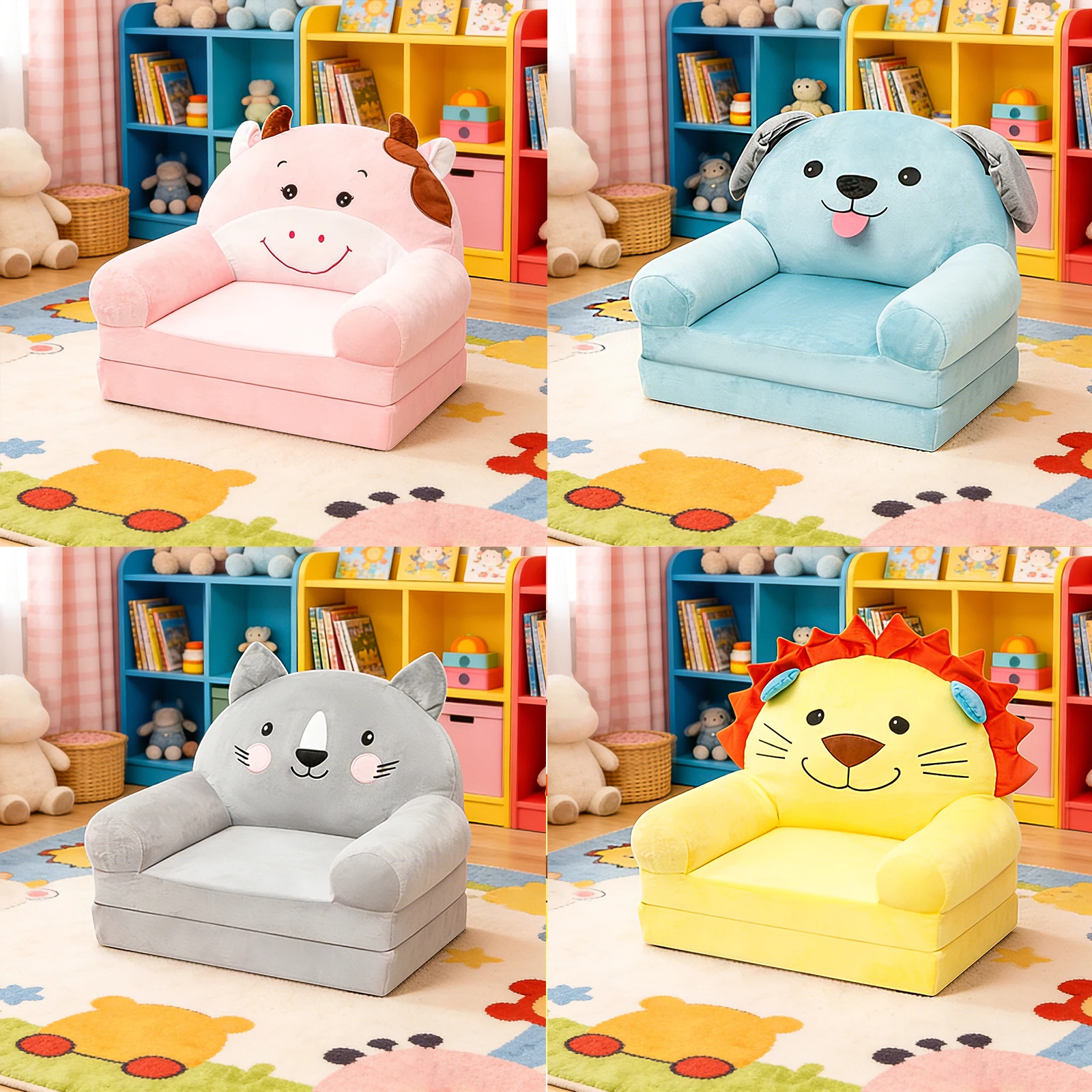 Foldable Kids Sofa Baby Seat C - Baby Nursery Chair review and price