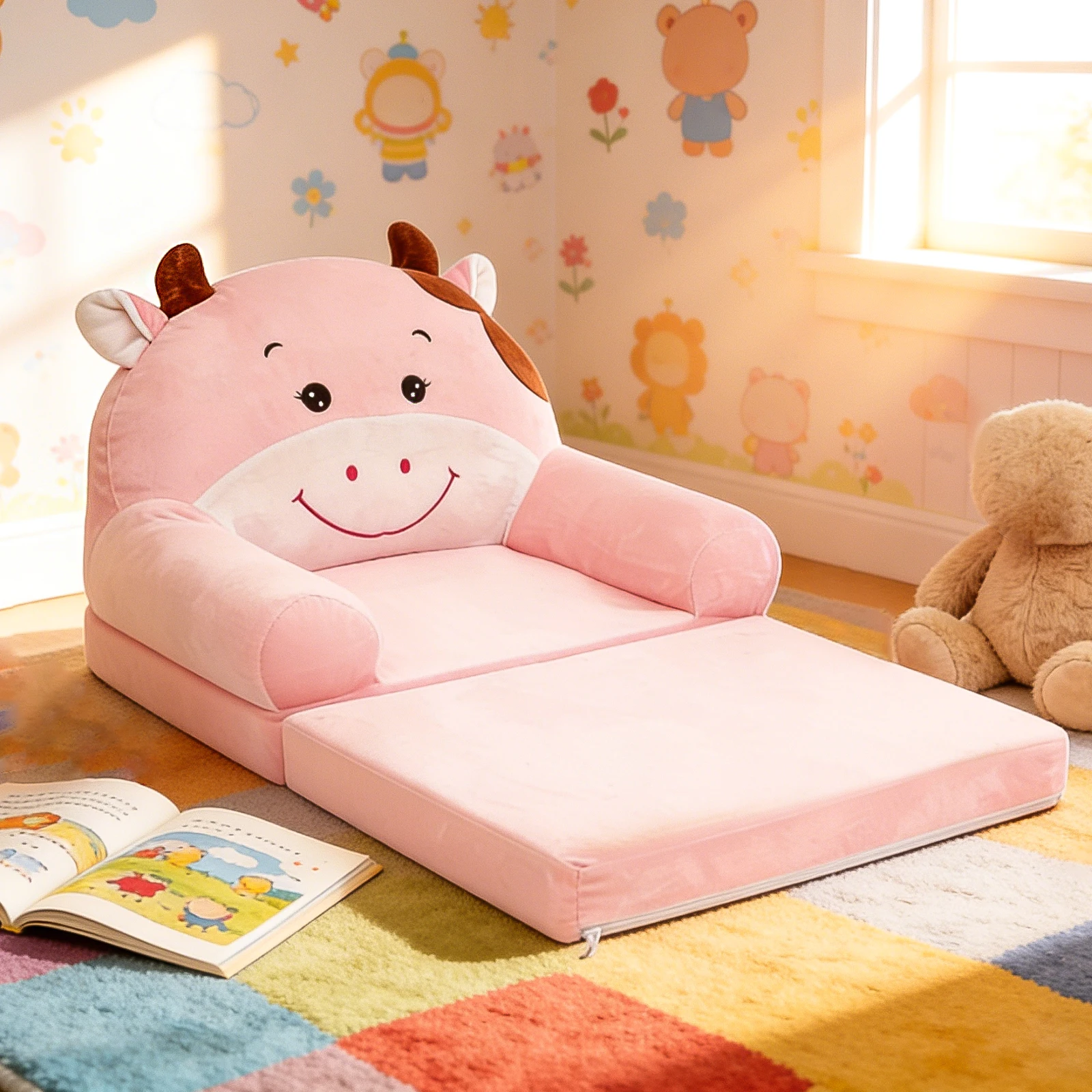 Foldable Kids Sofa Baby Seat C - Baby Nursery Chair review and price