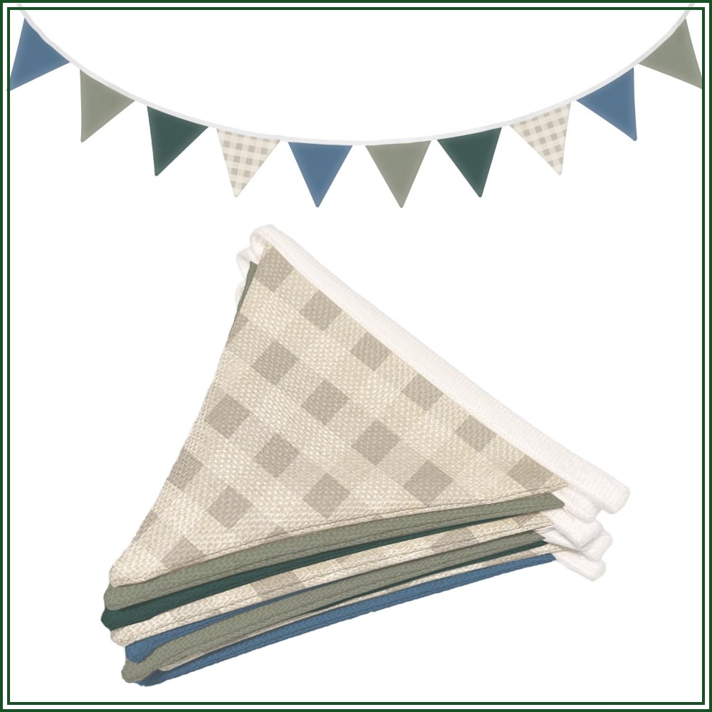 11ft Garland Triangle Banners  - Baby Nursery Fabric review and price