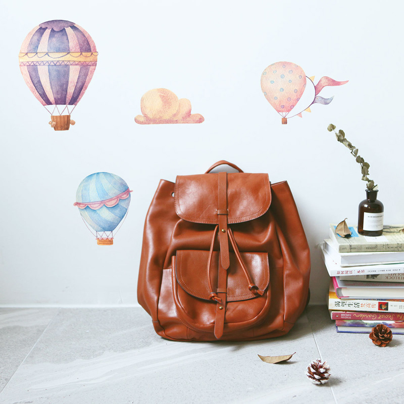 Creative Colorful Hot Air Ball - Baby Nursery Murals review and price