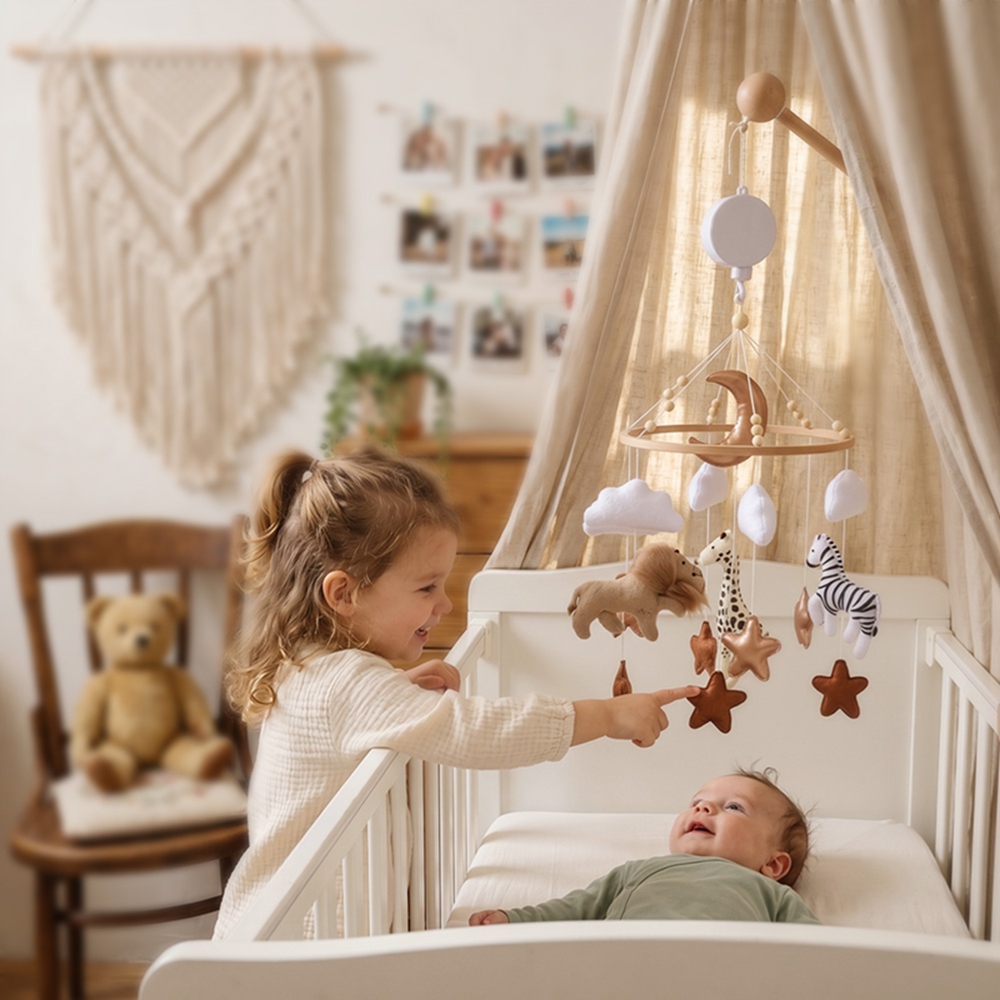 Wooden Bed Bell Baby Crib Mobi - Crib Mobile Musical review and price