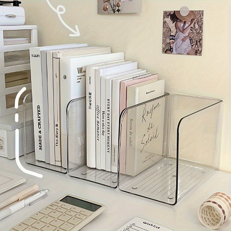 1pc Plastic Book Stand Organiz - Baby Bookshelf Small review and price