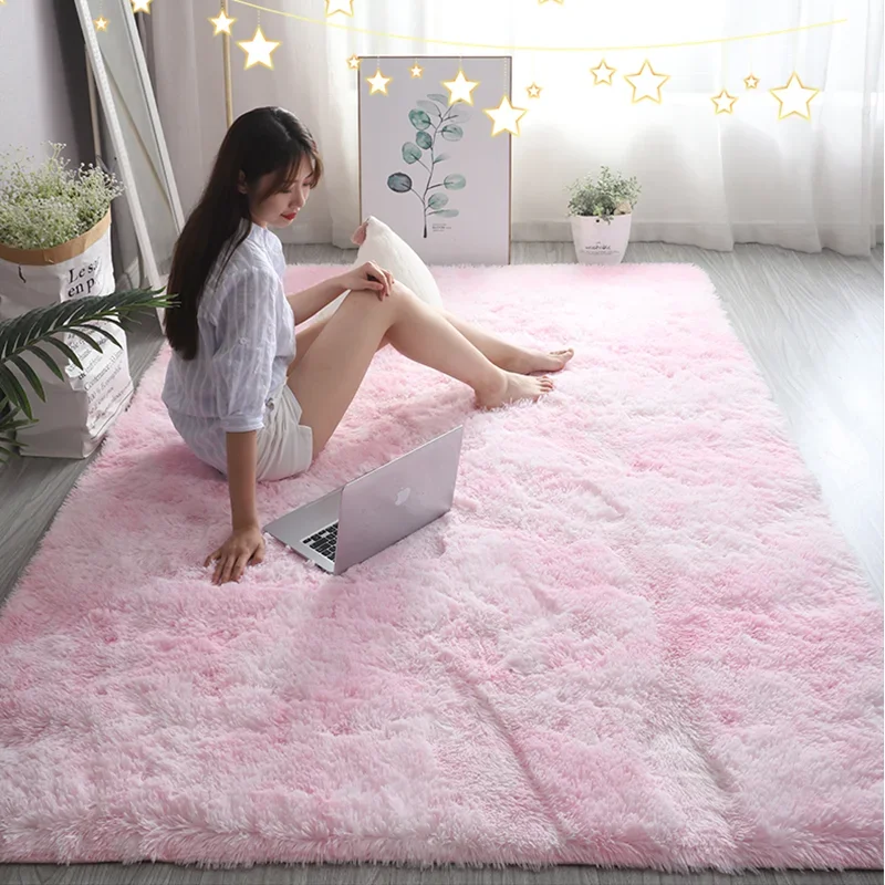 Pink Kids Carpet For Girls Bed - Baby Nursery Rug review and price