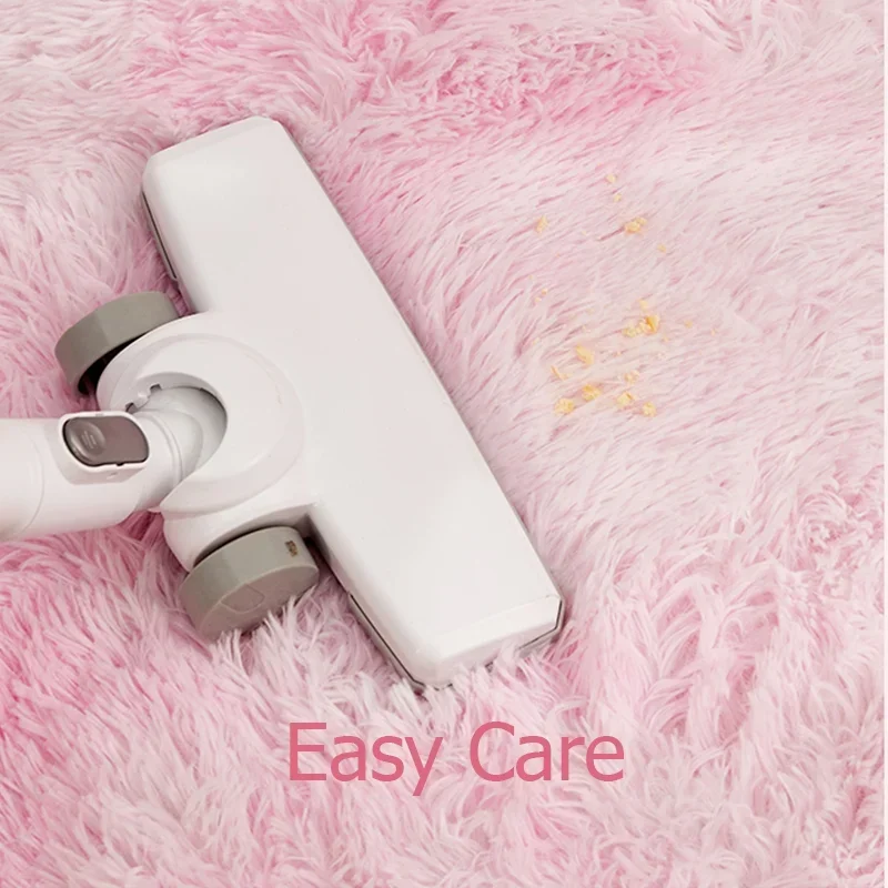 Pink Kids Carpet For Girls Bed - Baby Nursery Rug review and price