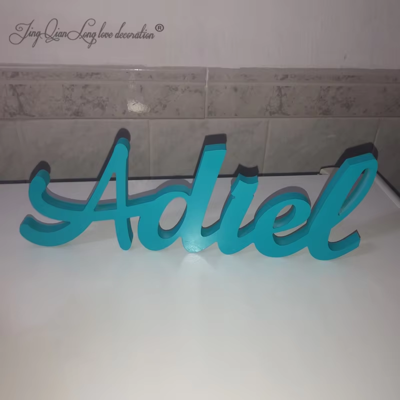 Custom Wooden Name Sign SCRIBB - Baby Nursery Name Wall Art review and price