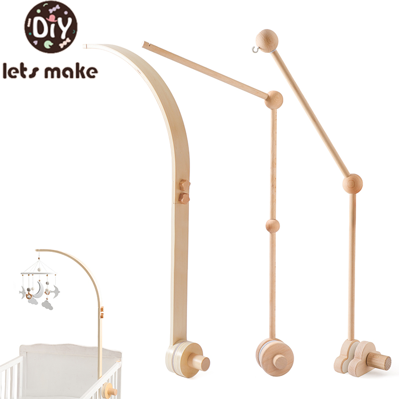 Baby Wooden Bed Bell Bracket M - Crib Mobile Musical review and price