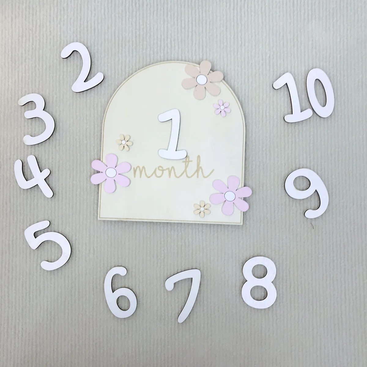 Girls Boys Newborn Photography - Milestone Card Set review and price