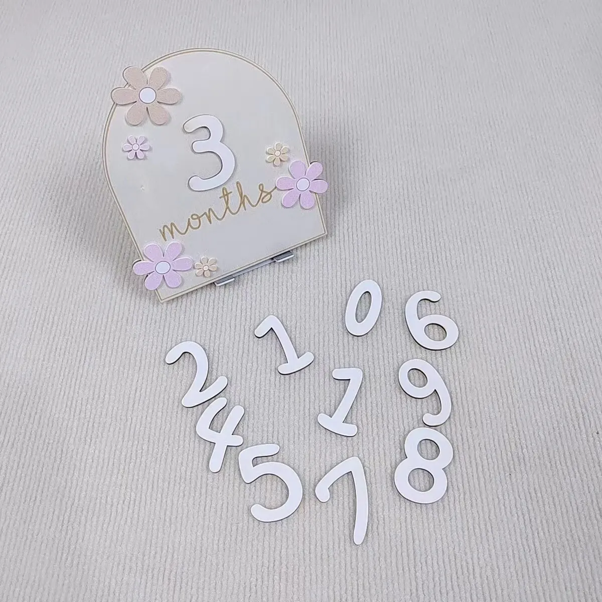 Girls Boys Newborn Photography - Milestone Card Set review and price