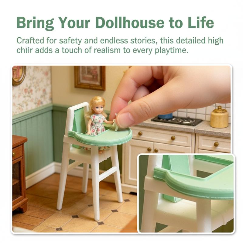 Miniature 1/12 Scale Dollhouse - Baby Nursery Chair review and price