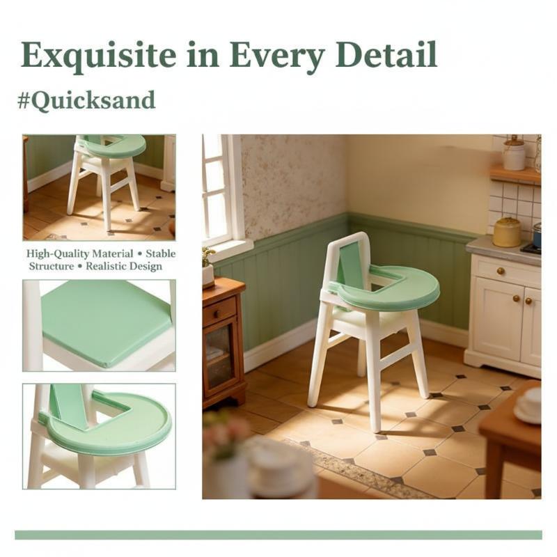 Miniature 1/12 Scale Dollhouse - Baby Nursery Chair review and price