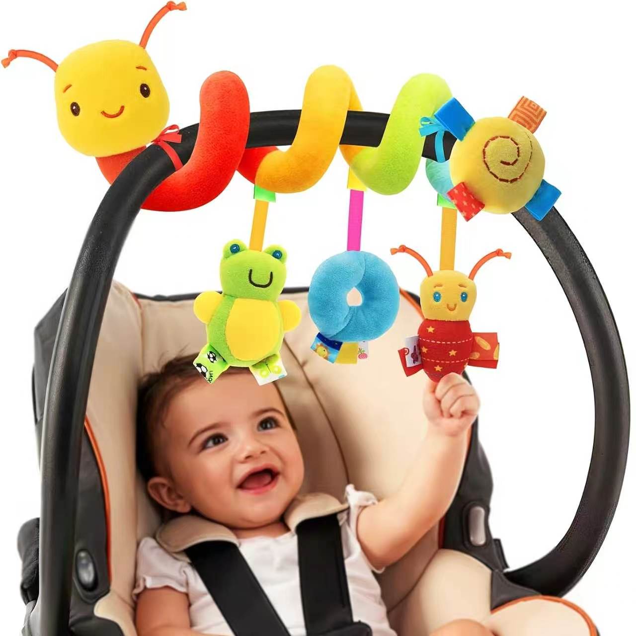 Cute Bee Hanging Toy for Baby  - Baby Nursery Fabric review and price