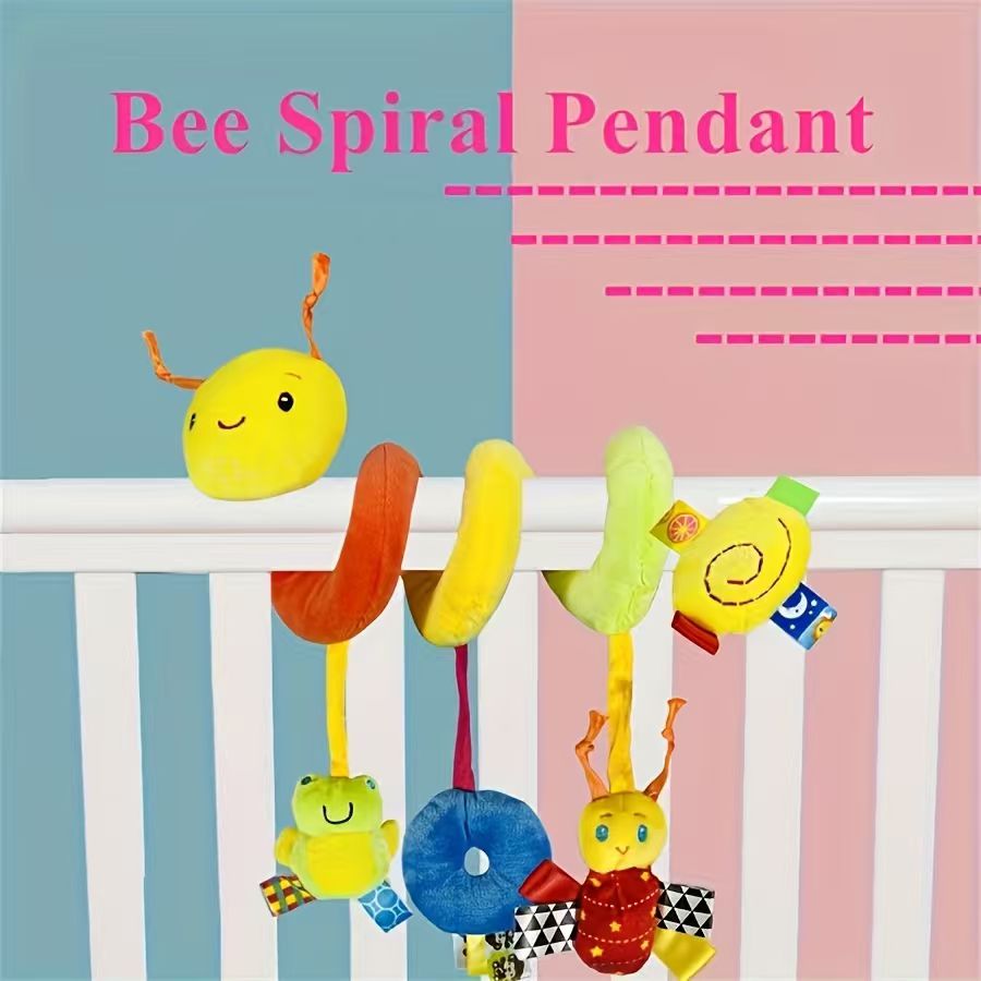 Cute Bee Hanging Toy for Baby  - Baby Nursery Fabric review and price