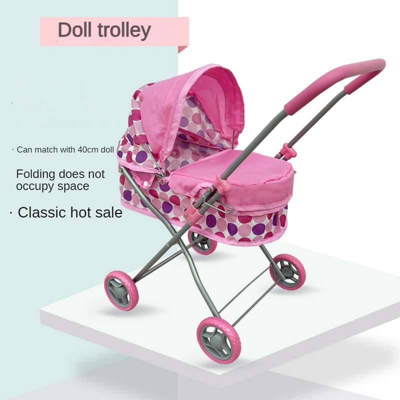 Foldable Doll Pram Stroller Si - Baby Nursery Dolls review and price