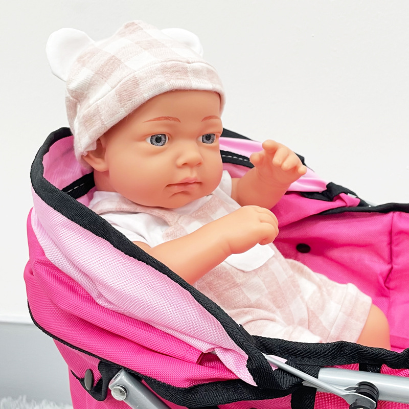 Foldable Doll Pram Stroller Si - Baby Nursery Dolls review and price
