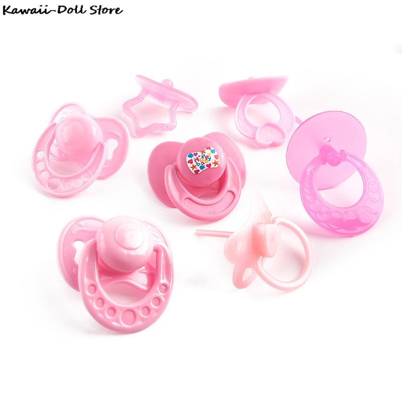 2pcs Lovely Doll Pacifier For  - Baby Nursery Dolls review and price