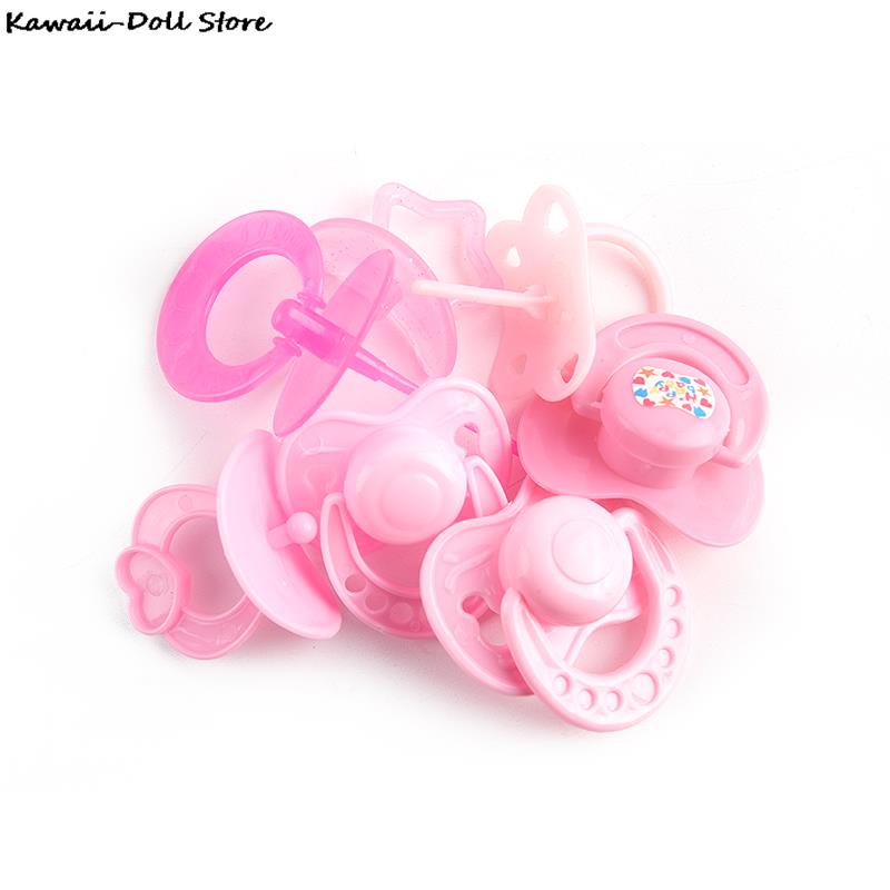 2pcs Lovely Doll Pacifier For  - Baby Nursery Dolls review and price