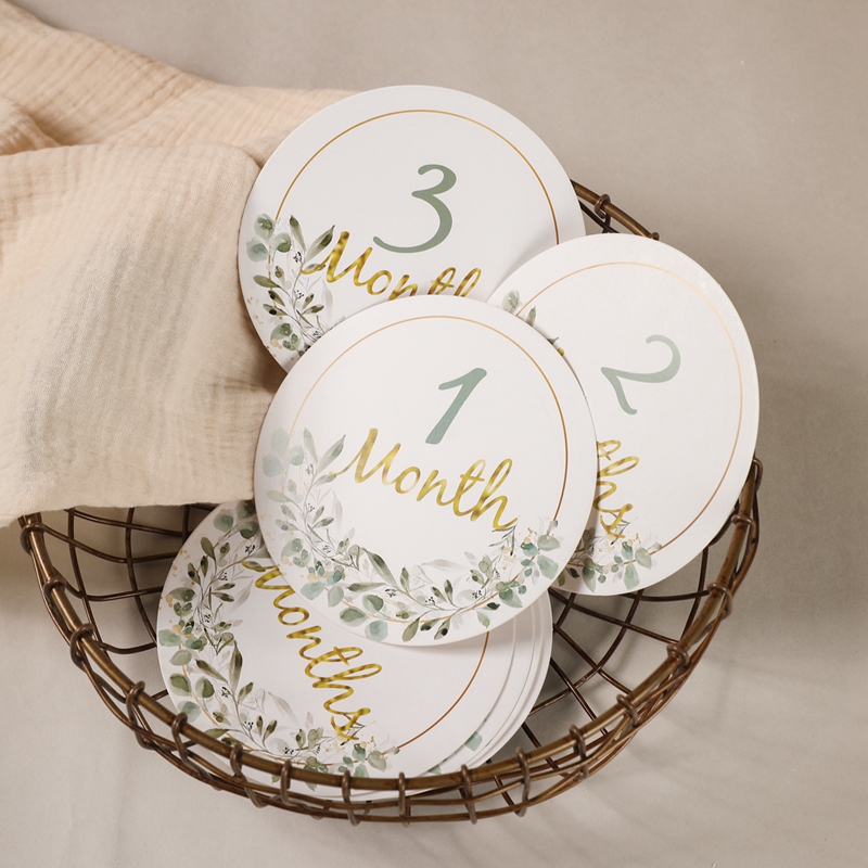 Baby Milestone Number Monthly  - Milestone Card Set review and price