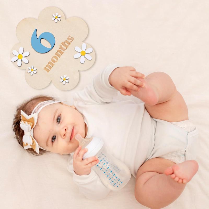 Wooden Baby Monthly Milestone  - Milestone Card Set review and price