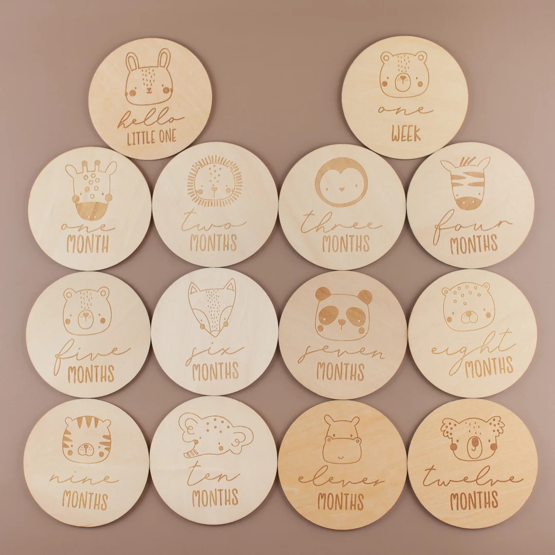 Baby Photography Props - Baby  - Milestone Card Set review and price