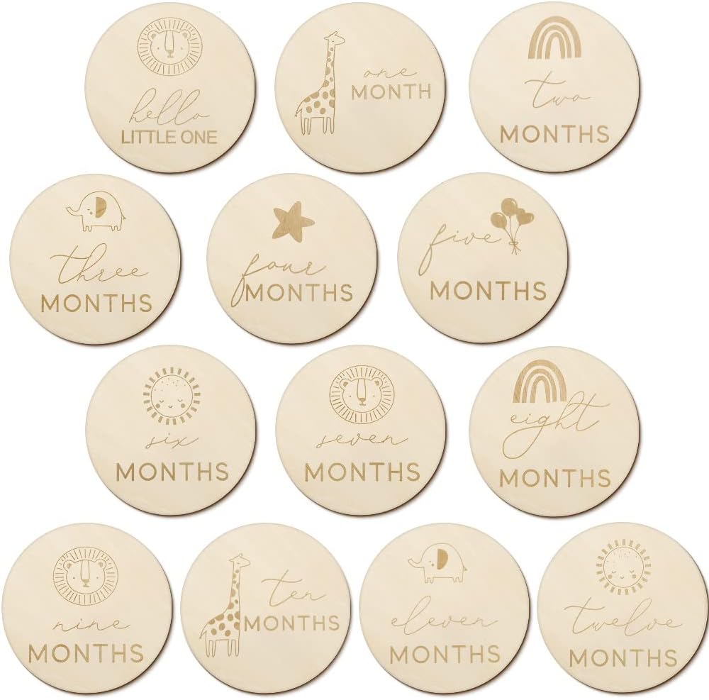 Baby Photography Props - Baby  - Milestone Card Set review and price