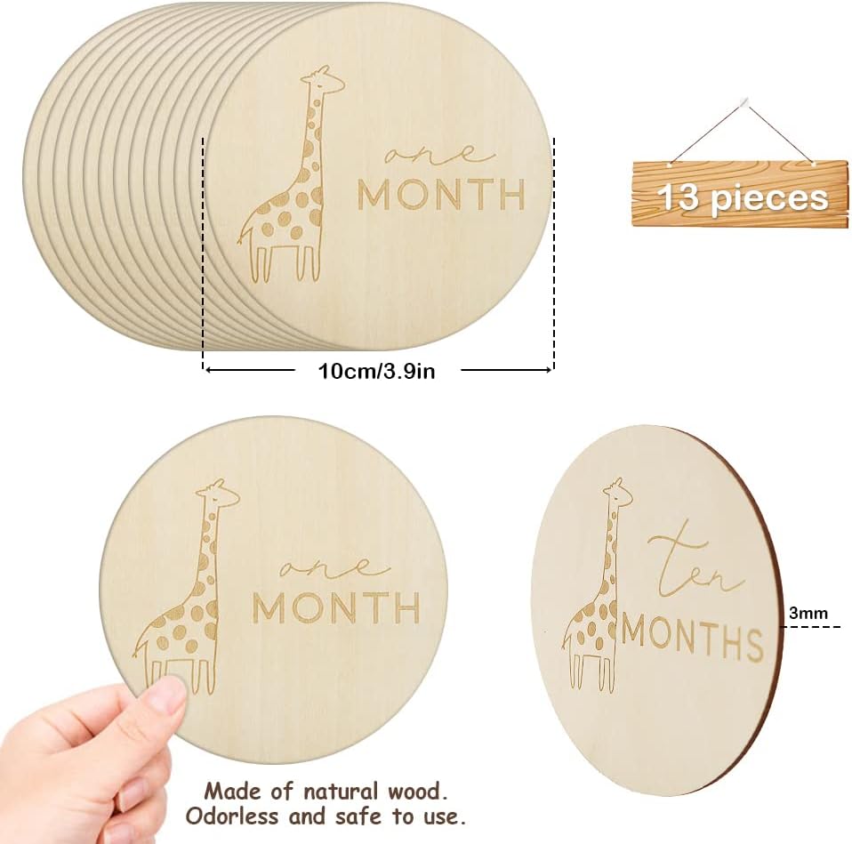 Baby Photography Props - Baby  - Milestone Card Set review and price