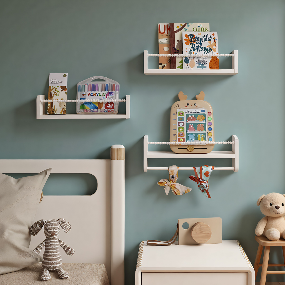 Floating Nursery Book Shelves  - Baby Bookshelf Small review and price