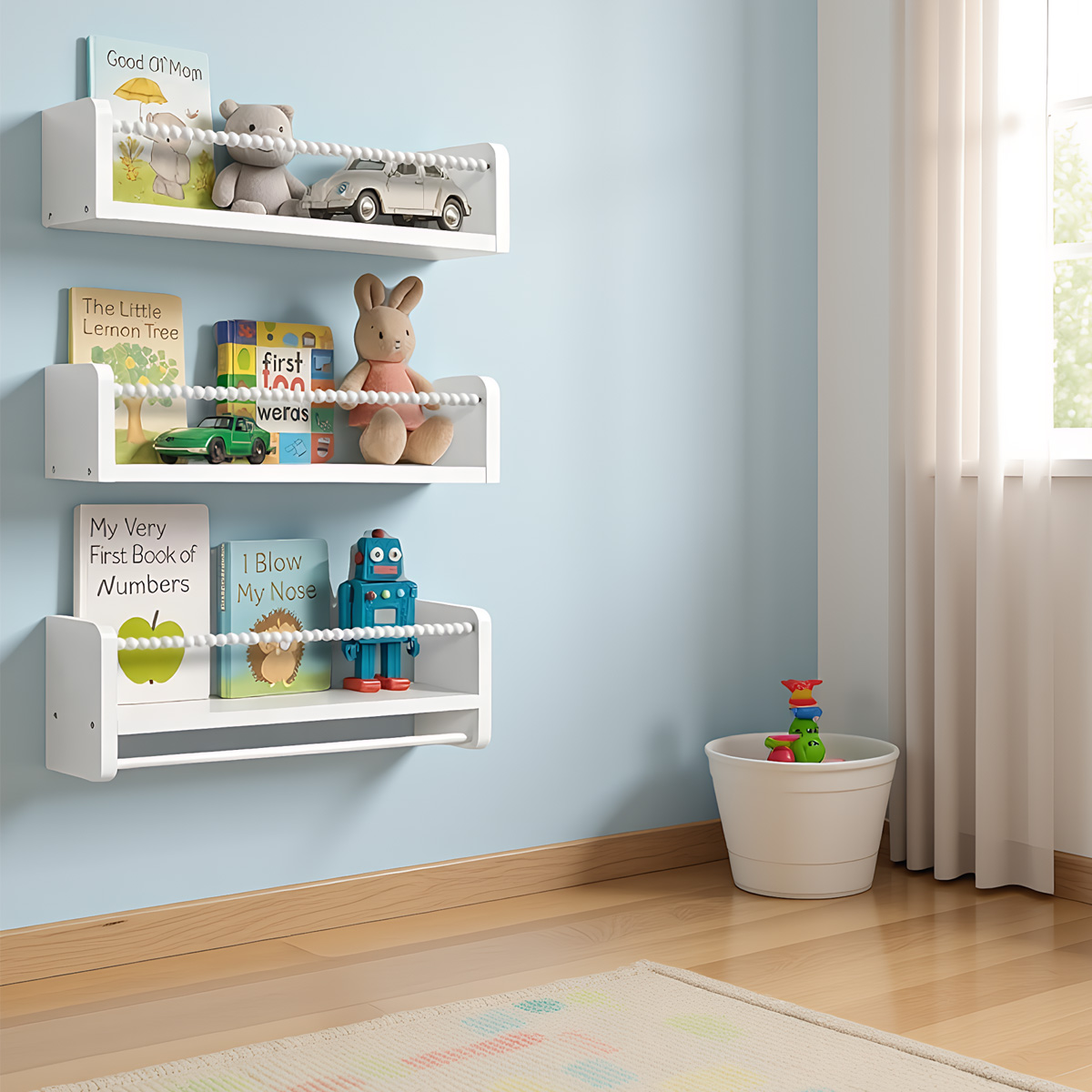 Floating Nursery Book Shelves  - Baby Bookshelf Small review and price